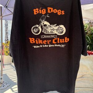 Sold- Delta Magnum Weight Black T-Shirt